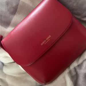 giorgio armani red purse